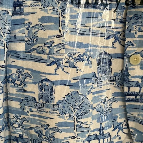 Vineyard Vines Linen Kentucky Derby Blazer 40R - Picture 2 of 4